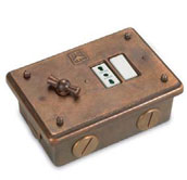 Art. 97 Rotary Switch/Outlet/Rocker Switch Combination